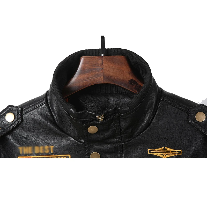 الرجال بولي Leather الجلود قطع واقية طعنة مقاومة سترة يندبروف مقاوم للماء الدافئة الدفاع عن النفس الأمن مكتب التحقيقات الفيدرالي الشبح ملابس السلامة #4