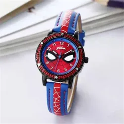 Montre à quartz Spiderolk pour enfants, montre-bracelet pour garçon, pointeur Shoous, écolier du primaire, dessin animé