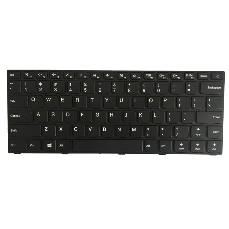 New US keyboard FOR Lenovo IdeaPad 110-14 110-14ISK Laptop Keyboard US Black Frame Black