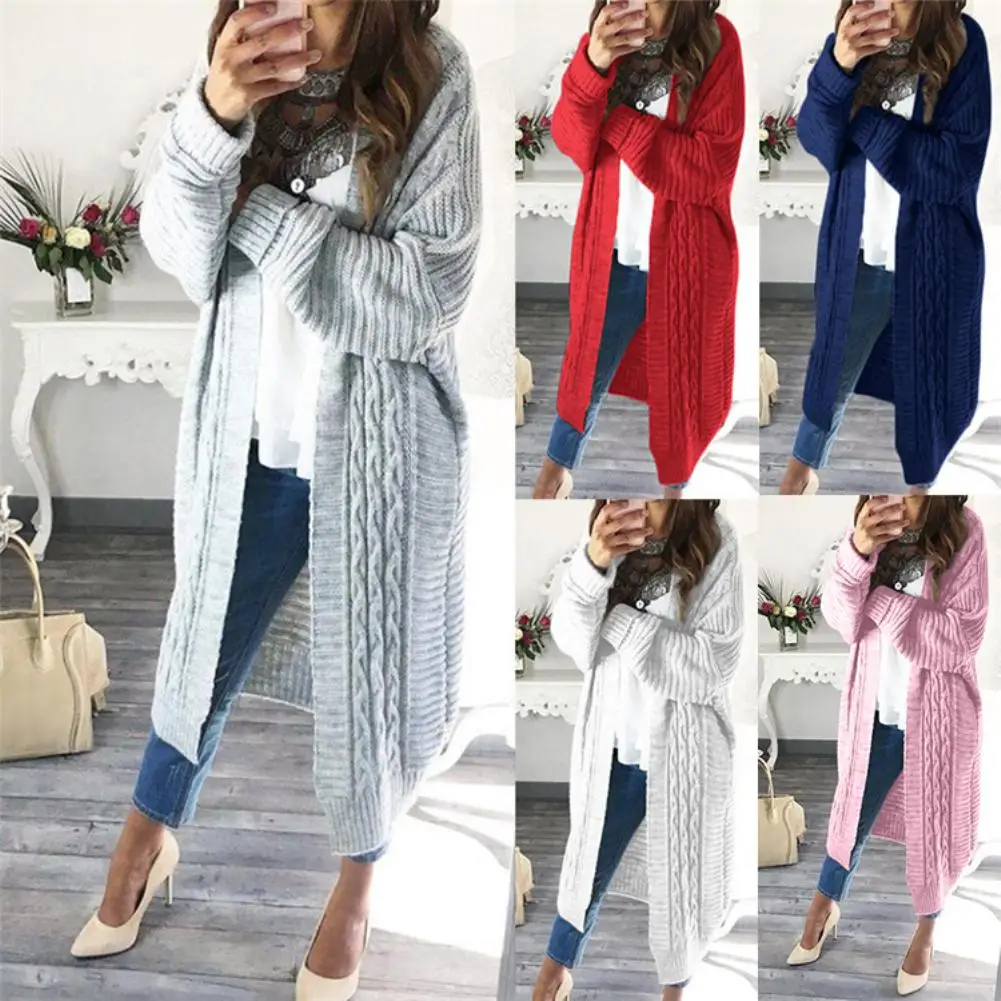 

Women Long Cardigans Autumn Winter Stitch Poncho Knitted Sweater Female Large Size Shawl Cape Jacket Coat Trench Parkas