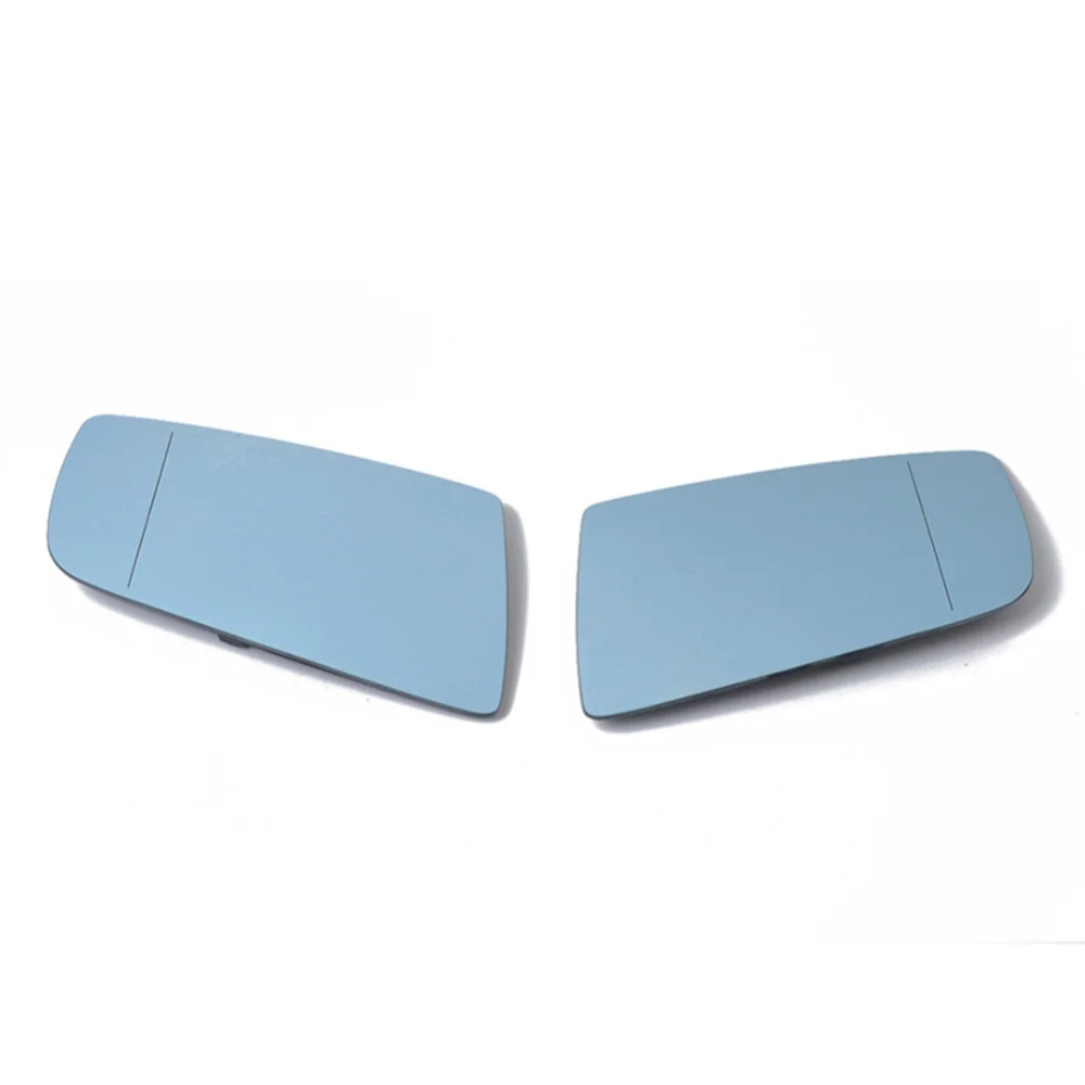 

Wide Angle Rear View Mirror for BMW 5 Series E60 E61 E63 E64 2003-2010 Left and Right Side Blue Heated Wing Mirror Glass