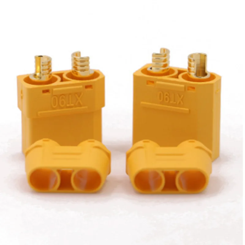 Amass TX90 XT90H With Protective Insulating End Cap Connectors Male Female XT90 for RC Hobby Model Lipo Battery