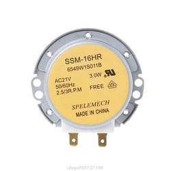 Microwave Oven Turntable Synchronous Motor SSM-16HR 21V 3W 50/60Hz for lg N12 20 Dropshipping Wholesales Retailsale