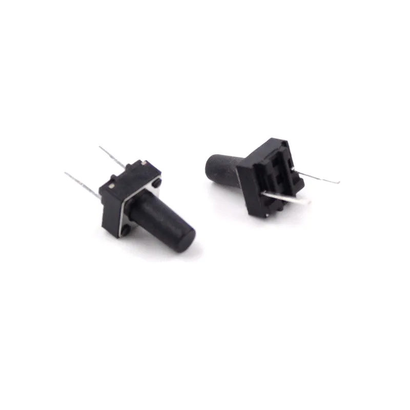 20Pcs Tactile Switch Momentary Tact 6x6x4.3/5/6/7/8/9/10mm 6*6*4.3mm 5mm 6mm 7mm 8mm 9mm 10mm Middle pin 2pins