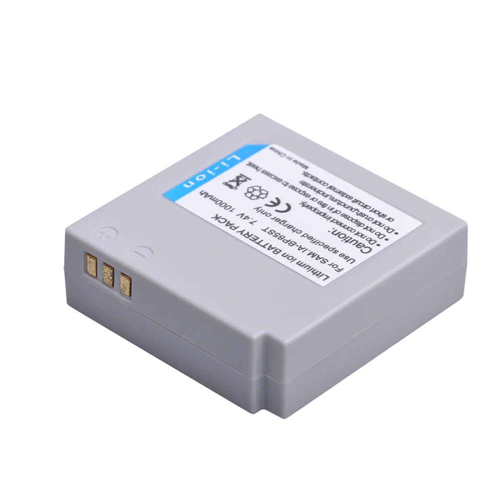 1PC 1000mAH IA-BP85ST IA BP85ST BP85ST Rechargeable Camera Battery for Samsung VP-10AH VP-MX10AU SC-HMX10 SC-MX10A SC-MX20L