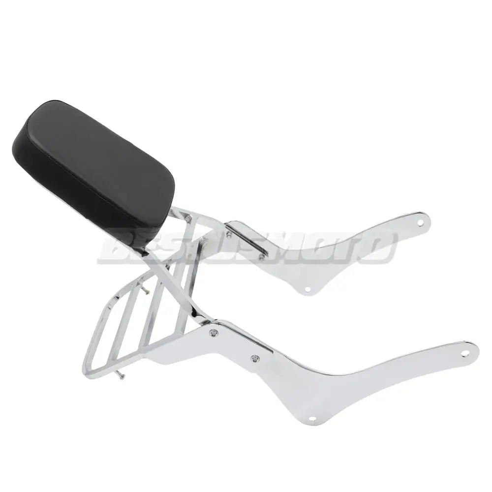 Motorcycle Detachable Passenger Backrest Sissy Bar Luggage Rack For Kawasaki Vulcan VN 900 VN900 Custom Classic 1996-2023