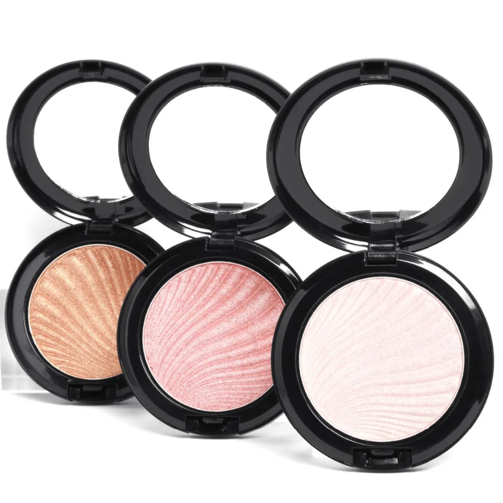 Focallure face makeup highlighter powder waterproof contouring makeup Illuminator shimmer highlighter powder palette FA42