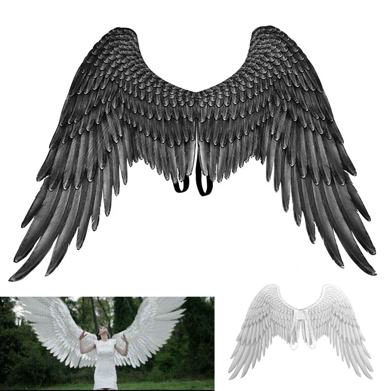 Halloween 3D Angel Devil Big Wing Carnival Party Performance Prop for Men Women XIN-Shipping