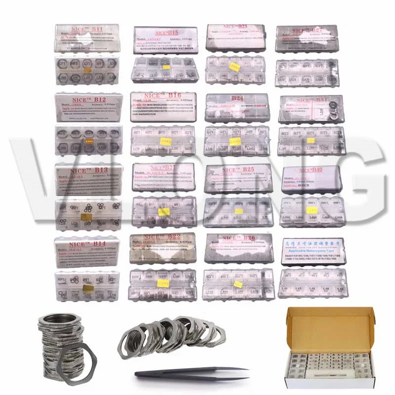 100 stücke! Common-rail-injektor Stell Waschmaschine Shim Dichtung Reparatur Kit B11 B12 B13 B14 B15 B16 B21 B22 B23 B24 B25 b26 B27 B31 B42