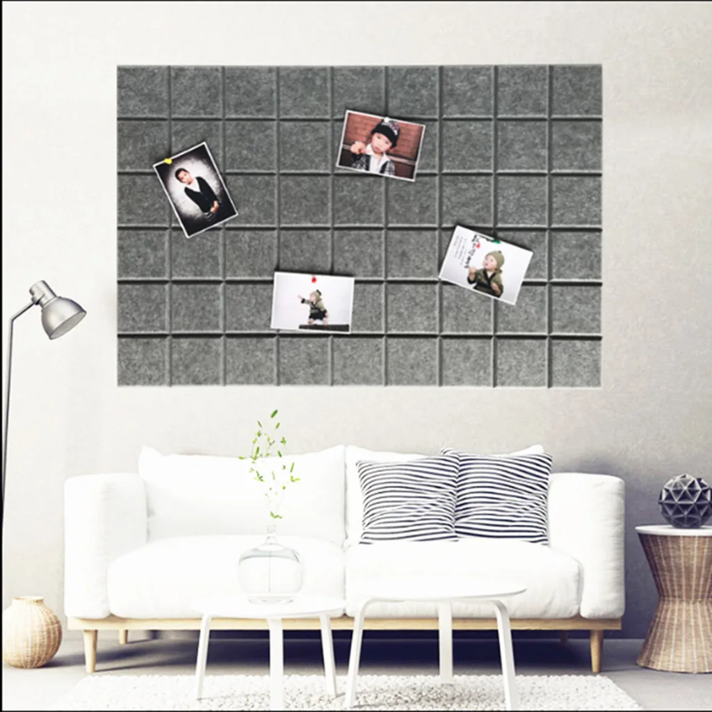 Nordic Stijl Vilt Achtergrond Brief Board Fotowand Polyester Fiber Materiaal Huishoudelijke Bericht Display Decoratie Craft