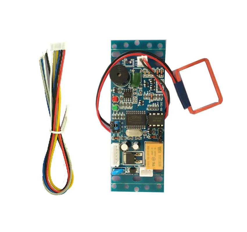 RFID Embed Control Modul Lift Zugangs kontrolle 9-24V Leistung bis zu 6cm Leser bereich Unterstützung Infrarot-Fernbedienung Schalter 2 stücke