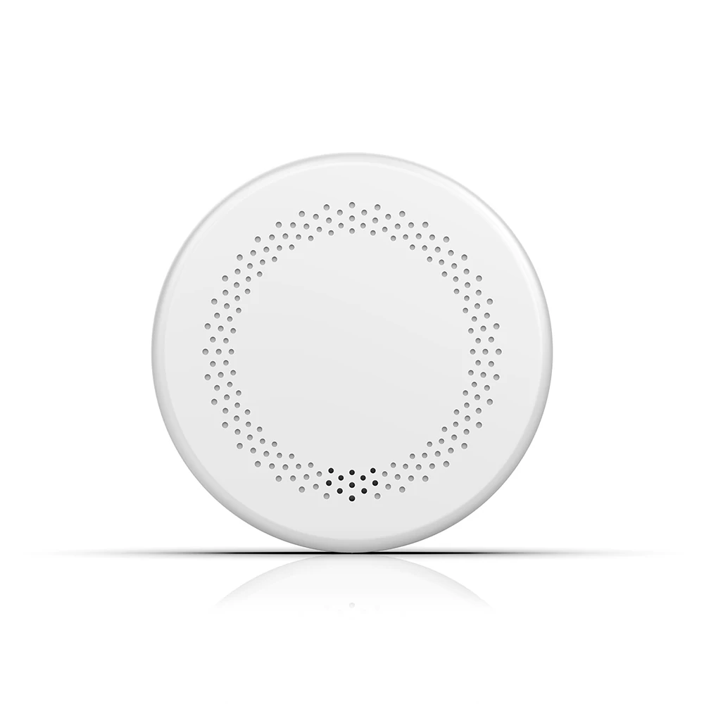 Tuya Smart Home Smoke Detector Connected WLAN AA Battery Fire Detector Test Winner Wi-Fi Fire Detector Complies with EN 14604