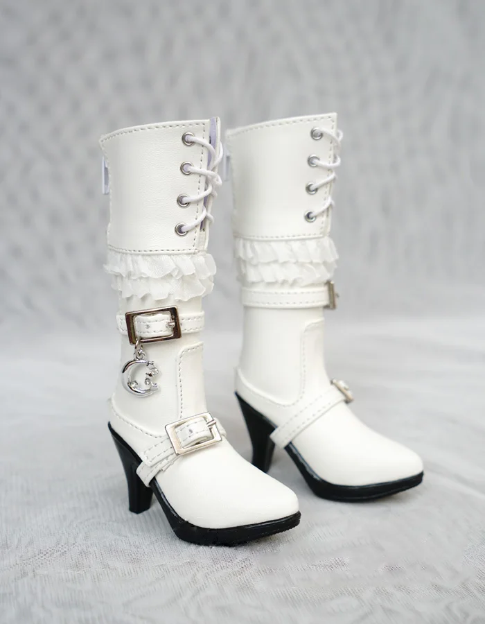 1/3 schaal BJD hoge hak laarzen lederen schoenen voor BJD SD13 pop accessoires, niet inbegrepen pop en andere accessoires A0510