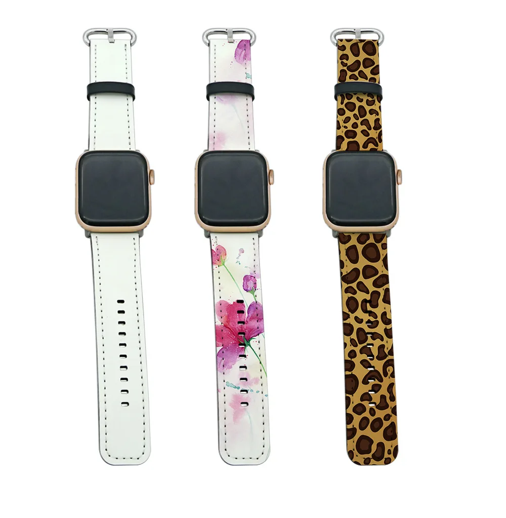 Free shipping 10pcs/lot sublimation blank Apple wach watch for apple wach blank heat transfer printing DIY blank consumables