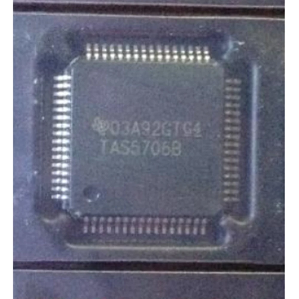 2pcs/lot TAS5706 TAS5706B TAS5706BPAPR QFP-64 In Stock