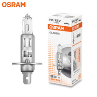 OSRAM H1 Standard Light Car Halogen Headlight Auto Bulb 3200K 12V 55W P14.5s 64150 Original Lamp OEM Quality (1pc)