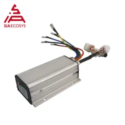 SINUSOIDAL-Controlador de motor sem escova para motor de cubo na roda, KLS7212S,24V-72V,120A, alimentado por SiA