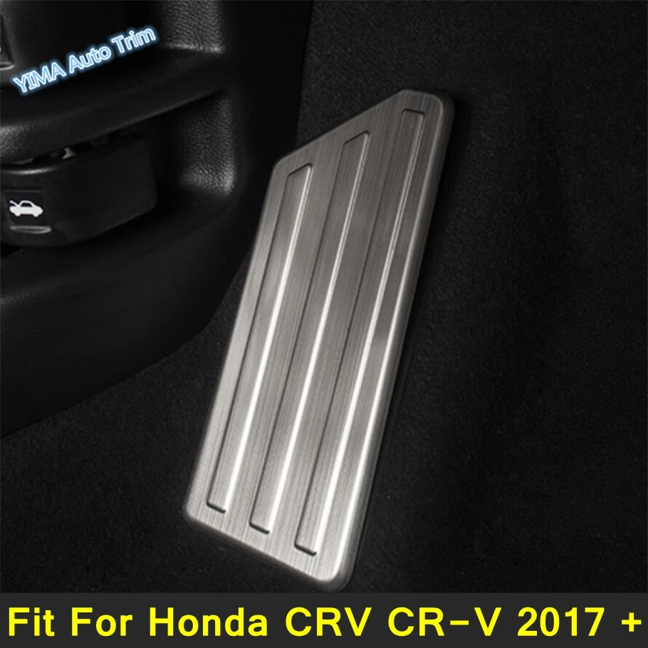 

Car Accelerator Brake Left Foot Pedal Rest Plate Cover Trim For Honda CRV CR-V 2017 - 2020 Stainless Steel Interior Accessories