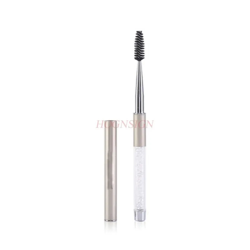 Cepillo de pestañas portátil acabado de cejas en espiral con cubierta en venta