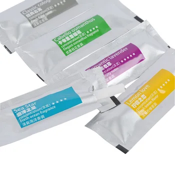 5 sztuk/partia odświeżacz powietrza do samochodu wylot klimatyzacji Vent stałe perfumy w sztyfcie dodatek Ocean cytryna lawenda Osmanthus kolonia