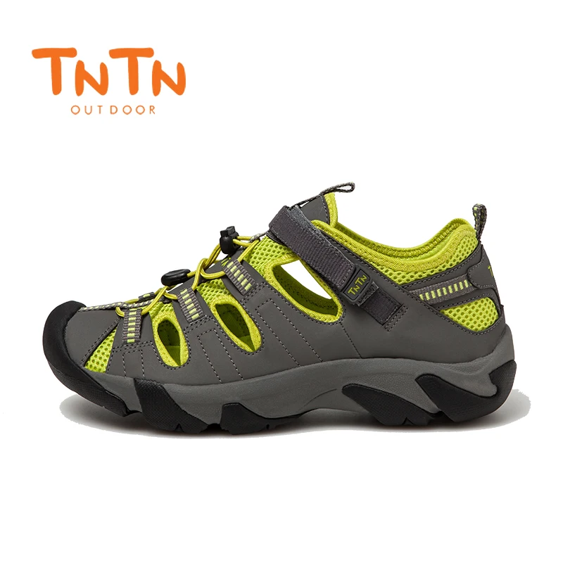 TNTN Mens Hiking Sandals Outdoor Trekking Shoes Beach Sandals Men Women Sneakers Breathable Hiking Shoes Trail Water Sandals Men