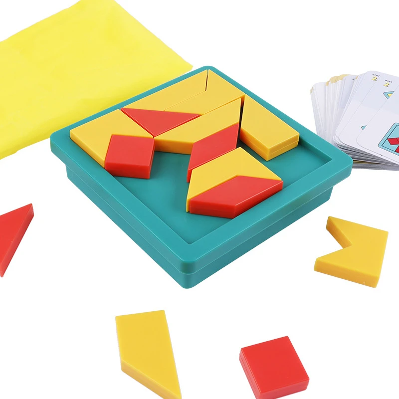 Innovative Tangram Children's Educational Toys IQ Thinking Toys Early Education Building Blocks Intelligence Development Gift