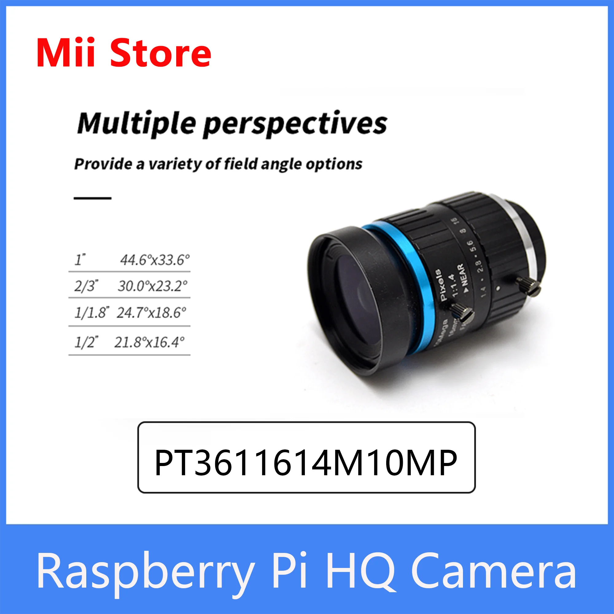 Raspberry Pi HQ Camera Official product 16mm Telephoto Lens 10MP high-resolution Sony IMX477 sensor  for 4b/3b+