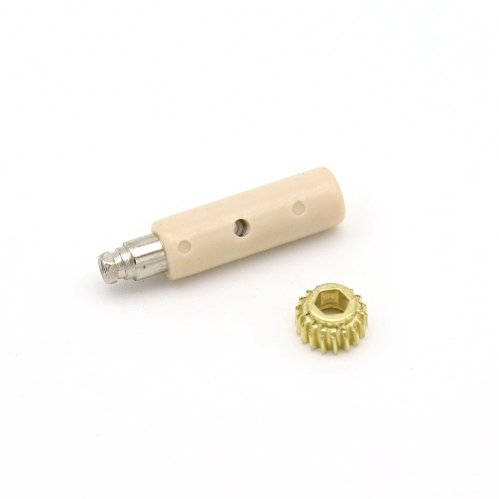 Guitar String Gear and Pull String Plastic Column，Hexagonal hole gear and String iron gear is 1：18