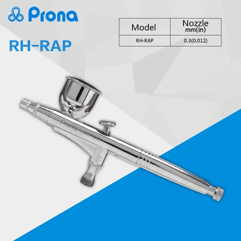 Prona RH-BP/CP Mini Airbrush Nails Spray Gun for Cars Paint Pistol Pneumatic Tool Air Brush RH-RAP Art Manual Painting Tools