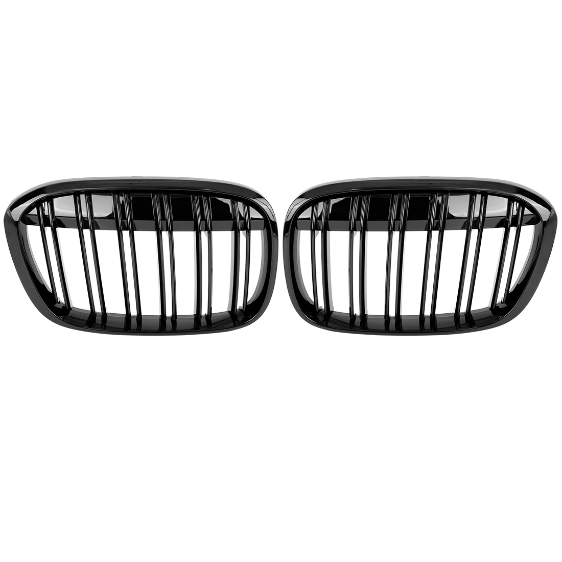 Uxcell Gloss Black Front Kidney Grille Grill for BMW F48 F49 X1 2016-2017 4Doors