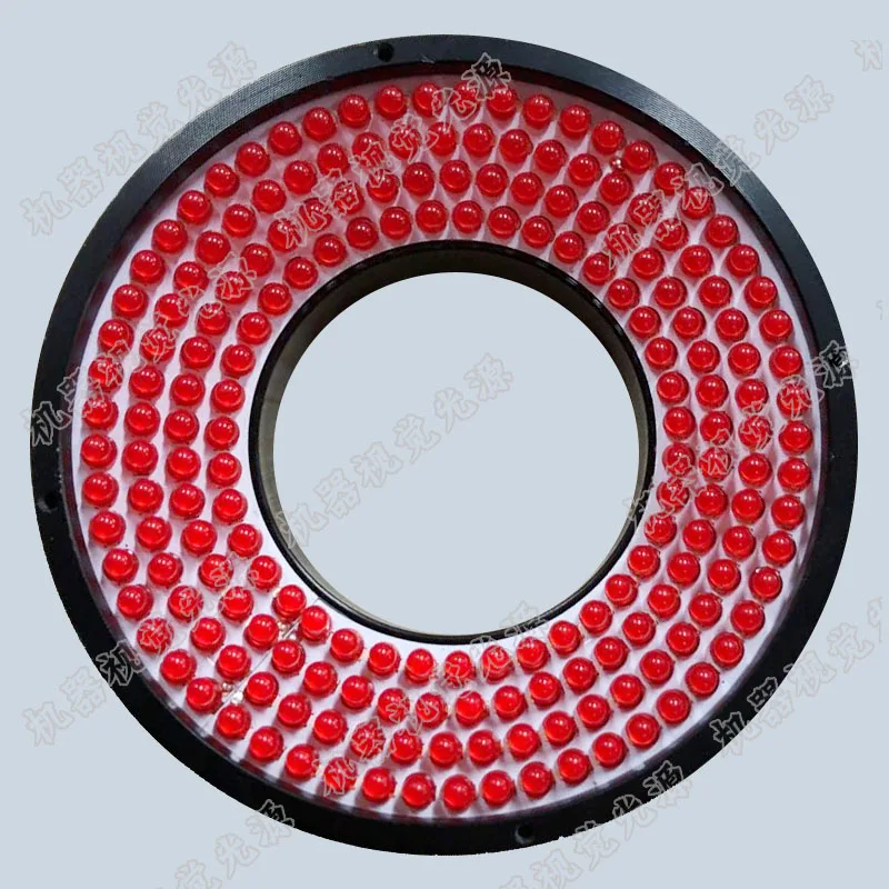 LED Machine Vision Light Source Ring 75 Degree SMD Lamp Beads with Angle Industrial Camera Automatic Detection Light Source