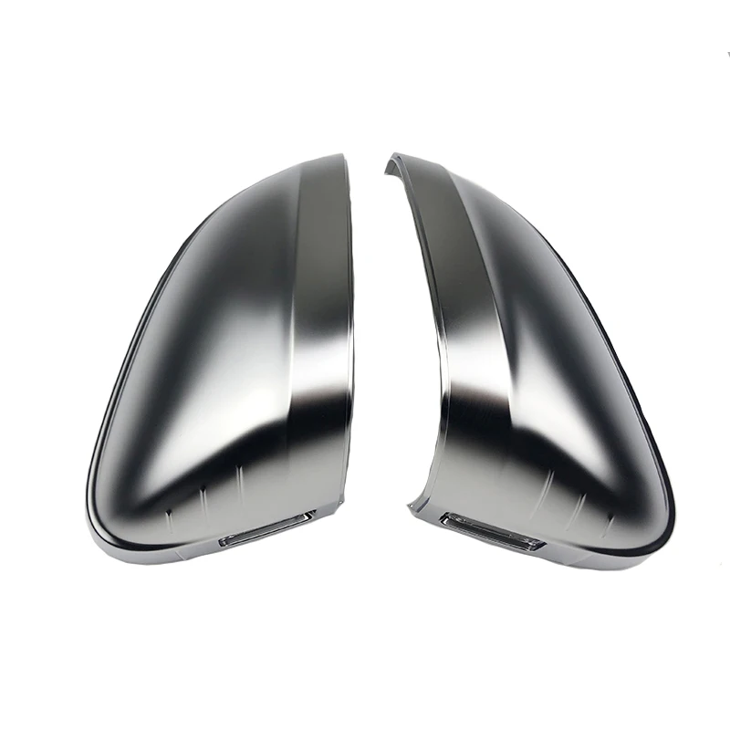 Fit for Audi A4 B9 allroad Quattro S4 S5 Side Wing Mirror Caps fit Audi Mirror Covers Tungsten steel black material 2017 2018