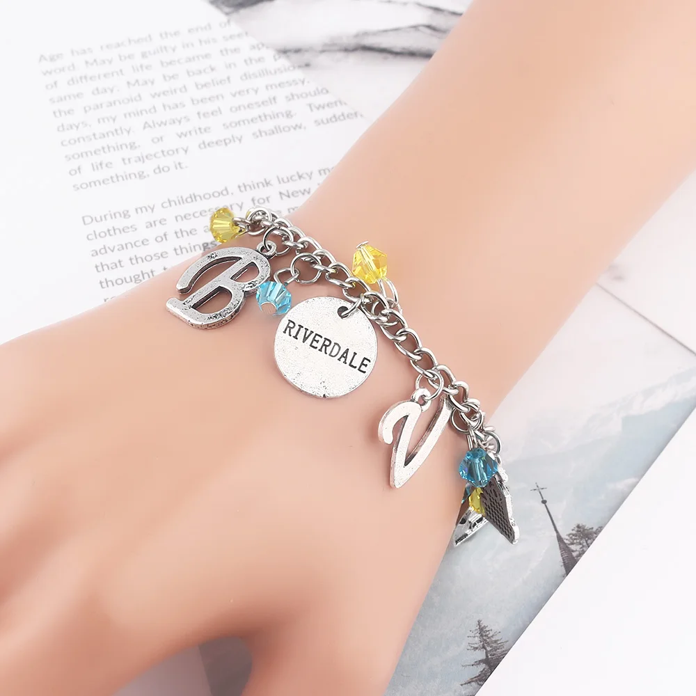 TV Show RIVERDALE Bracelets South Side Serpants Snake Pendant Charms Bangle For Women Girls Jewelry Movie Gift Dropshipping