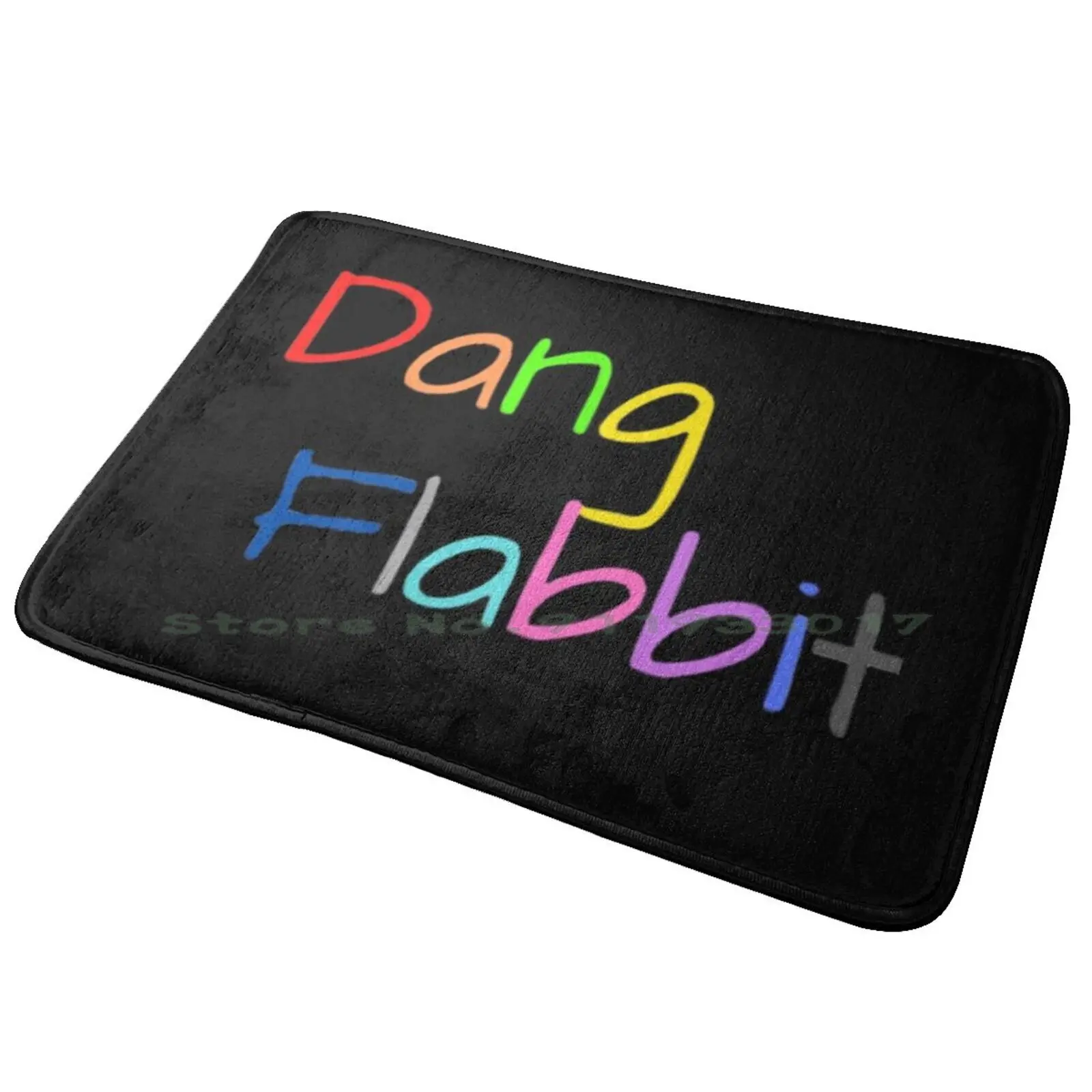 Flabbit Entrance Door Mat Bath Mat Rug Virgil Abloh Quotes Macbook Pro Laptop Technology Minimal Raf Simons Music Satire