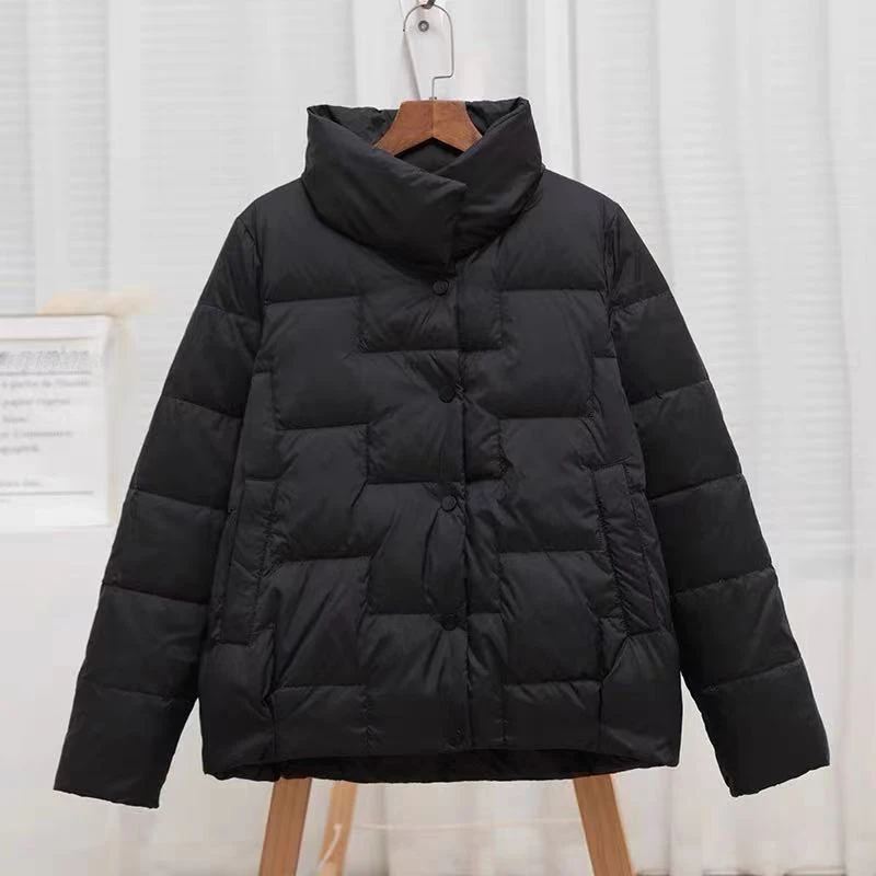 Autumn Winter Cotton Vest Women Ladies Casual Waistcoat Female Long sleeve down jacket Jacket Slim Fit Warm Puffer Coat