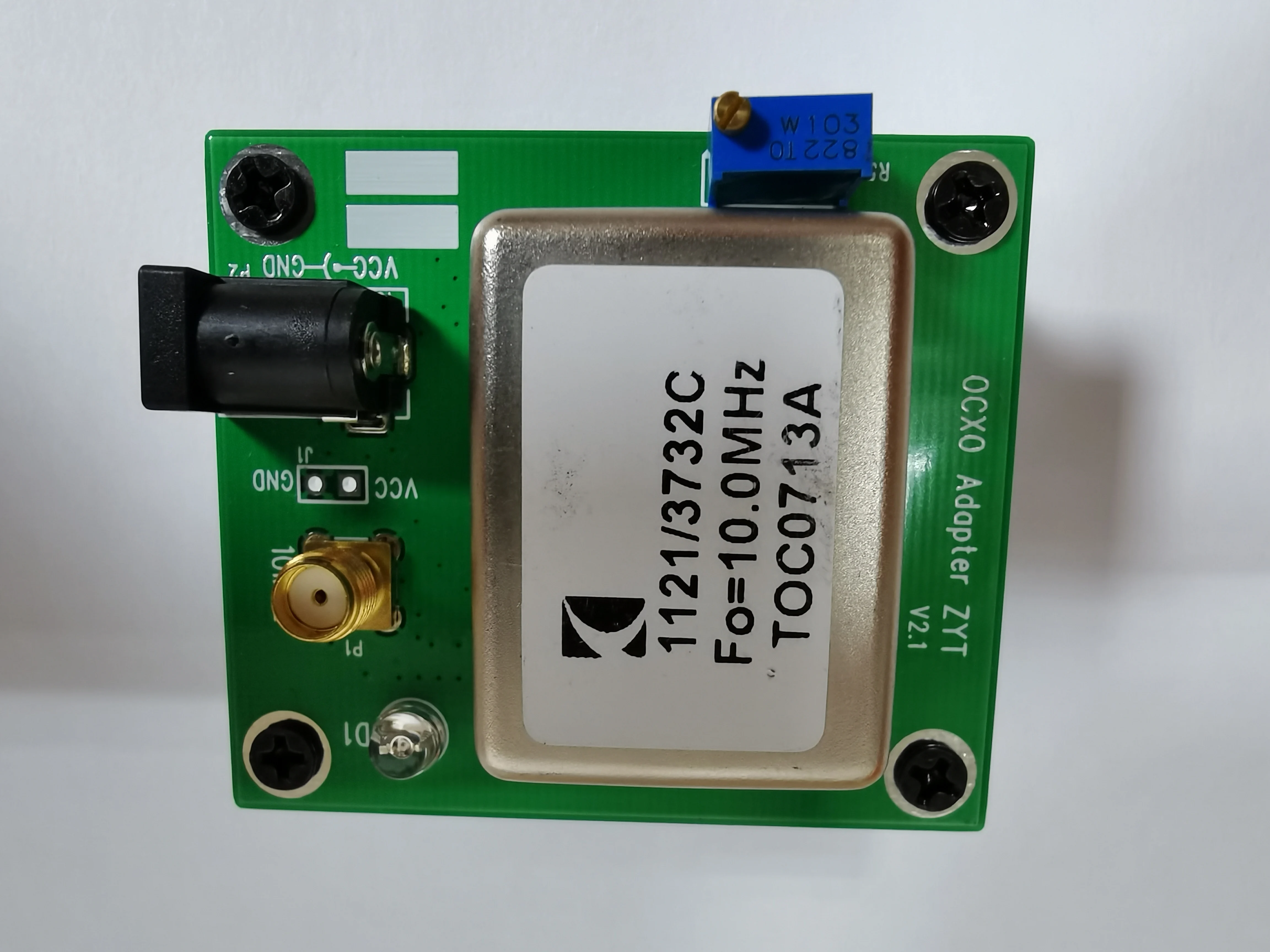 Constant Temperature Crystal Oscillator OCXO Frequency Reference Low Phase Noise T-O-C0713A 10MHz 5V Sine Wave