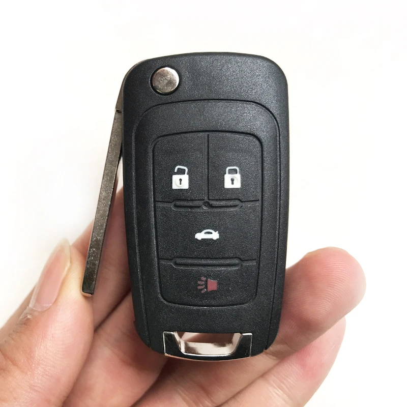 2 3 4 5 Buttons Remote key Case For OPEL Insignia Zafira C 2012 2013 2011 2009 2010 Chevrolet cruze Car Flip Folding key Cover