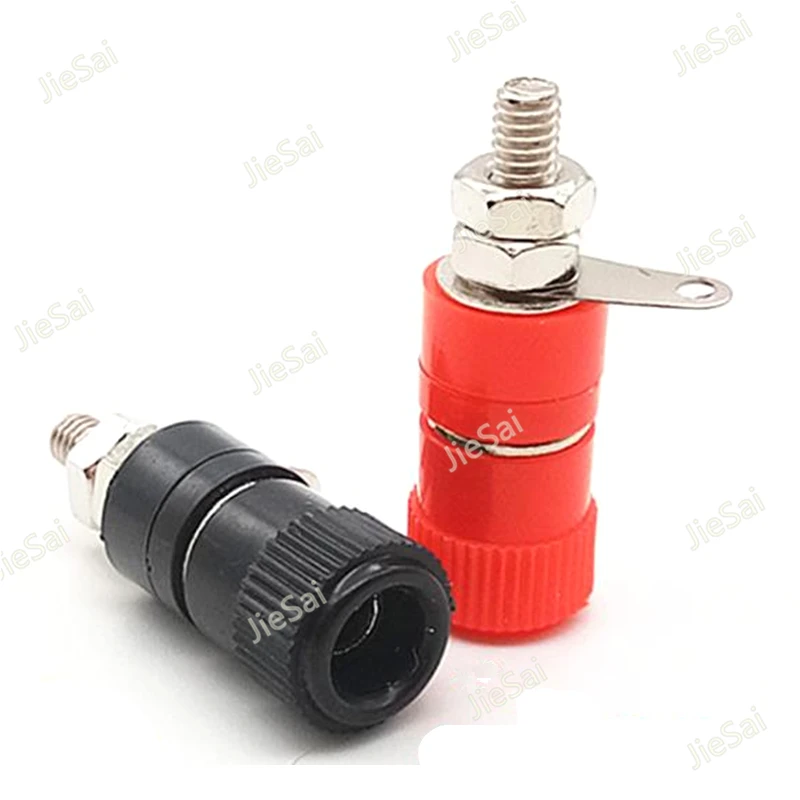 10pcs JS-919 4mm Wiring Terminal Banana Test Plug Connector Assembly for Instruments and Apparatus