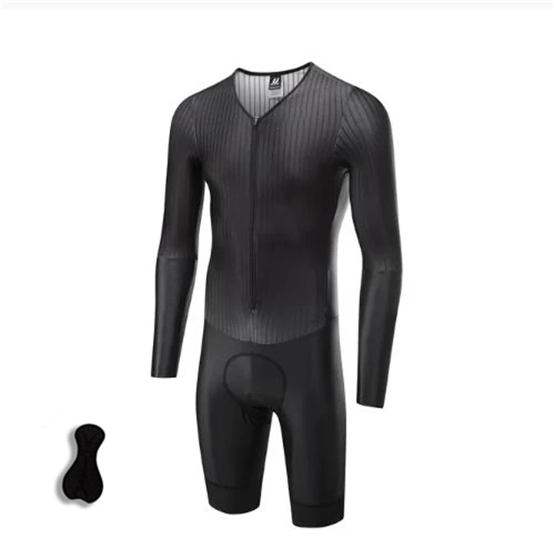 men\'s Fashion Clothes Swimwear Cycling Triathlon Sets Sleeveless Ciclismo Bicycle Jumpsuit Kits