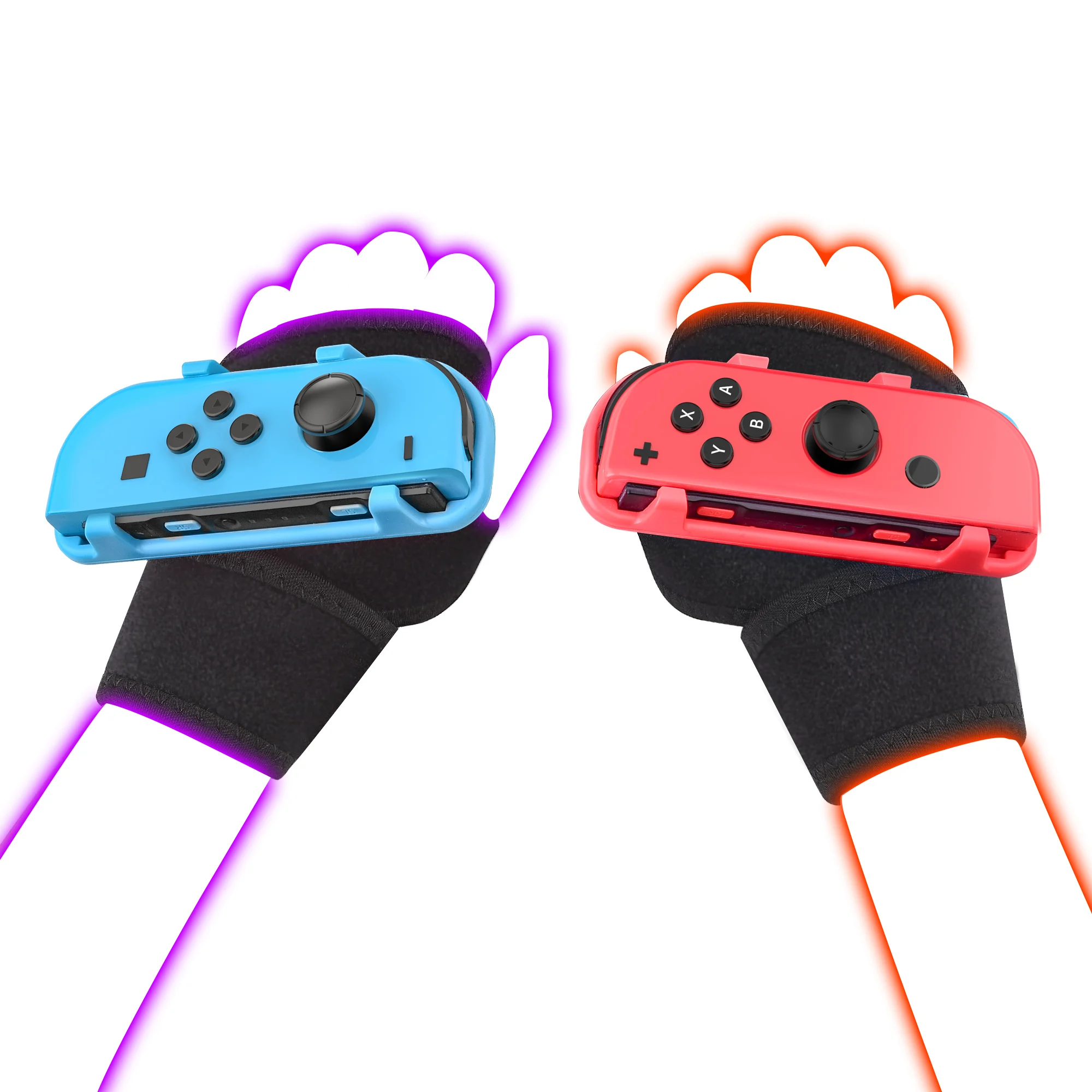 Do przełącznika Nintendo Just Dance 2022/2023 akcesoria do kontrolera Joy-Con Armband regulowane elastyczne paski do tańca opaska na nadgarstek