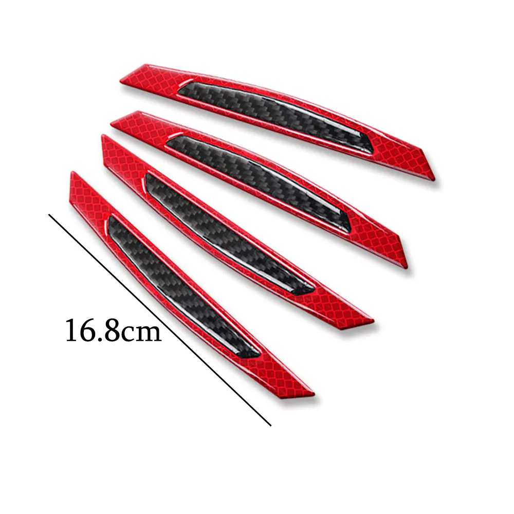 4Pcs/Set  Car Door Reflective Sticker Warning Tape Car Reflective Strips Safety Mark Car-styling decoration wairn cars stickers