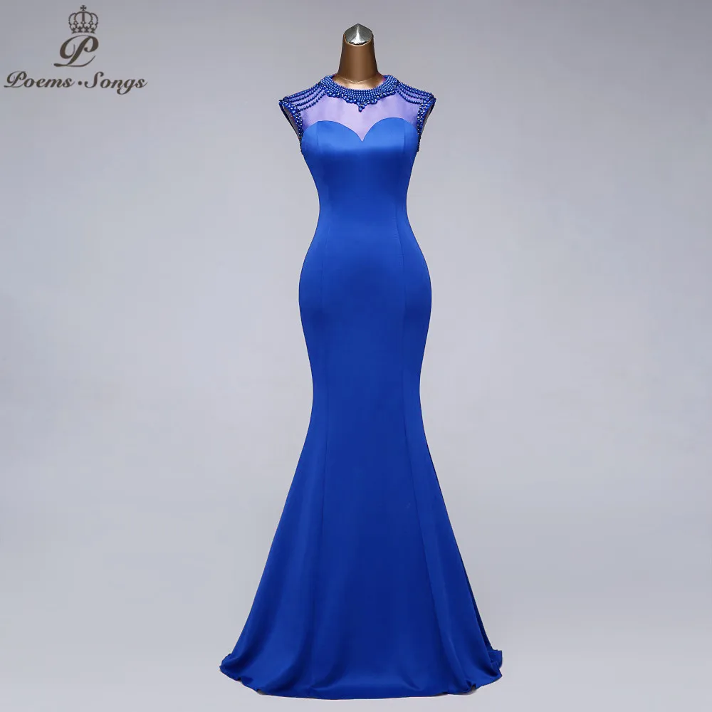 Sexy new style evening dress formal dress women elegant prom dresses mermaid dress vestidos de fiesta de noche