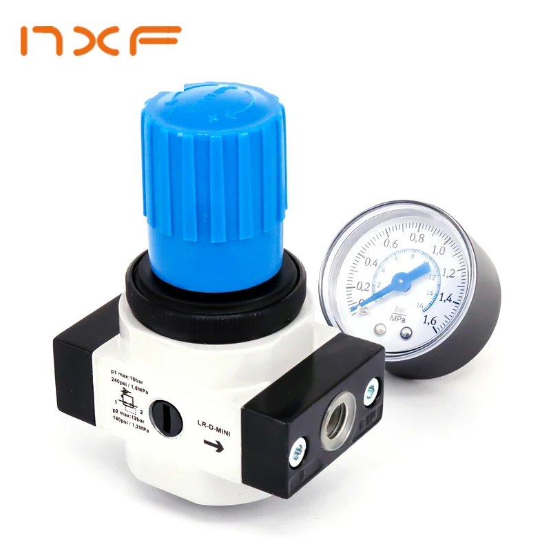 Pressure reducing valve FESTO type air compressor pressure regulating valve 1.6Mpa regulating valve HR-1 / 4-mini