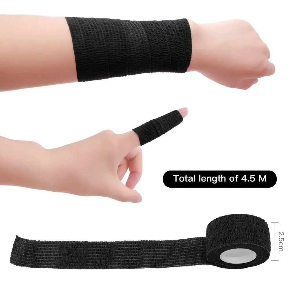 96/12/3 Stück Tattoo-Griffbandagen, Einweg-Selbstklebende Finger- und Handgelenkschutz-Tapes für Tattoo-Griffzubehör – Detail 8