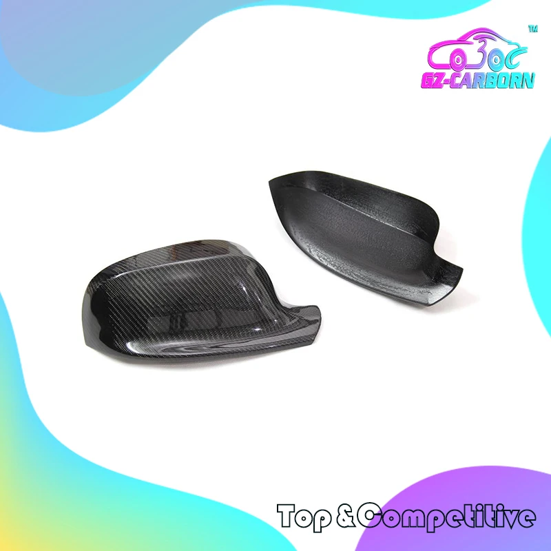 

For BMW X1 E84 2011-2013 X3 F25 2010 2011 2012 2013 Body Side Rear View Mirror Cover Add On/Replacement Style Gloss Carbon Fiber