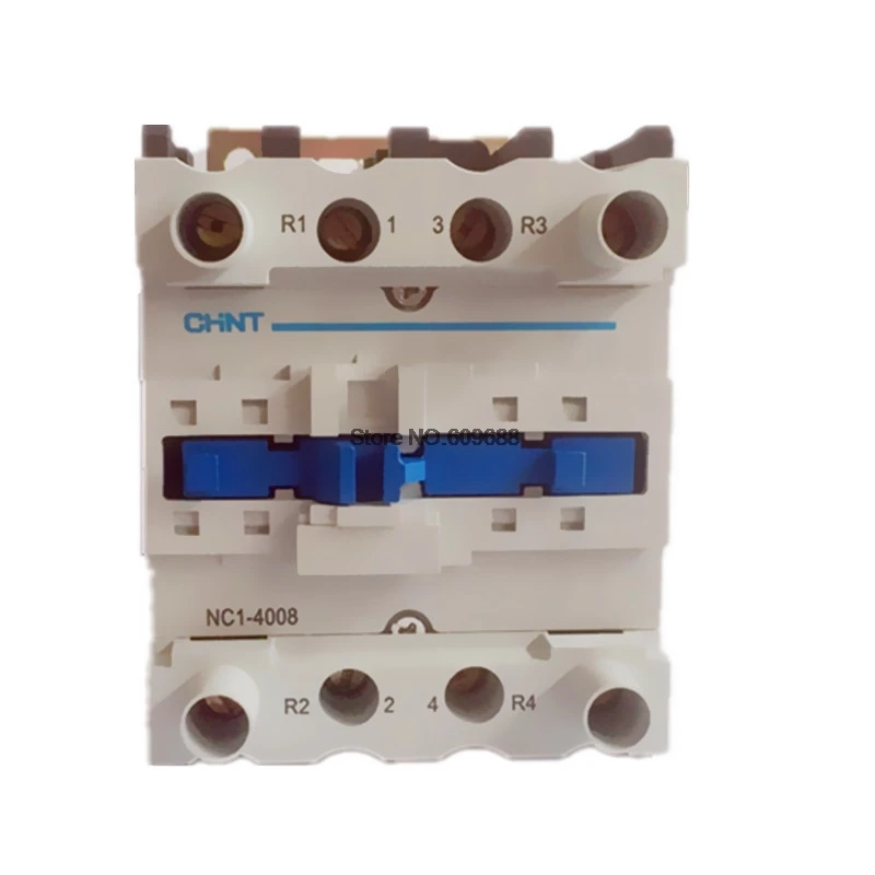 Contator de Montagem em Trilho Chint Familiar Contator Elétrico de 2nc 4no 65a 220v