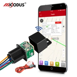 MiCODUS-Mini Relé GPS Tracker para carro, MV730, 9-90V Cut Fuel, ACC Detectar, 2G, 4G, motocicleta, Realtime Track, Vibrar Alerta, Aplicativo gratuito