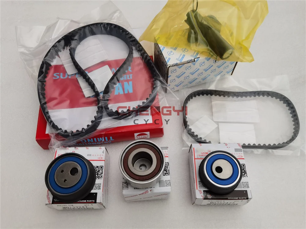 4G69 Time gauge Kit Genuine Timing Suit Timing belt For  Mitsubishi Outlander CU5W NA4W DK2A MR994968 MN137247 MR984375 MR984375