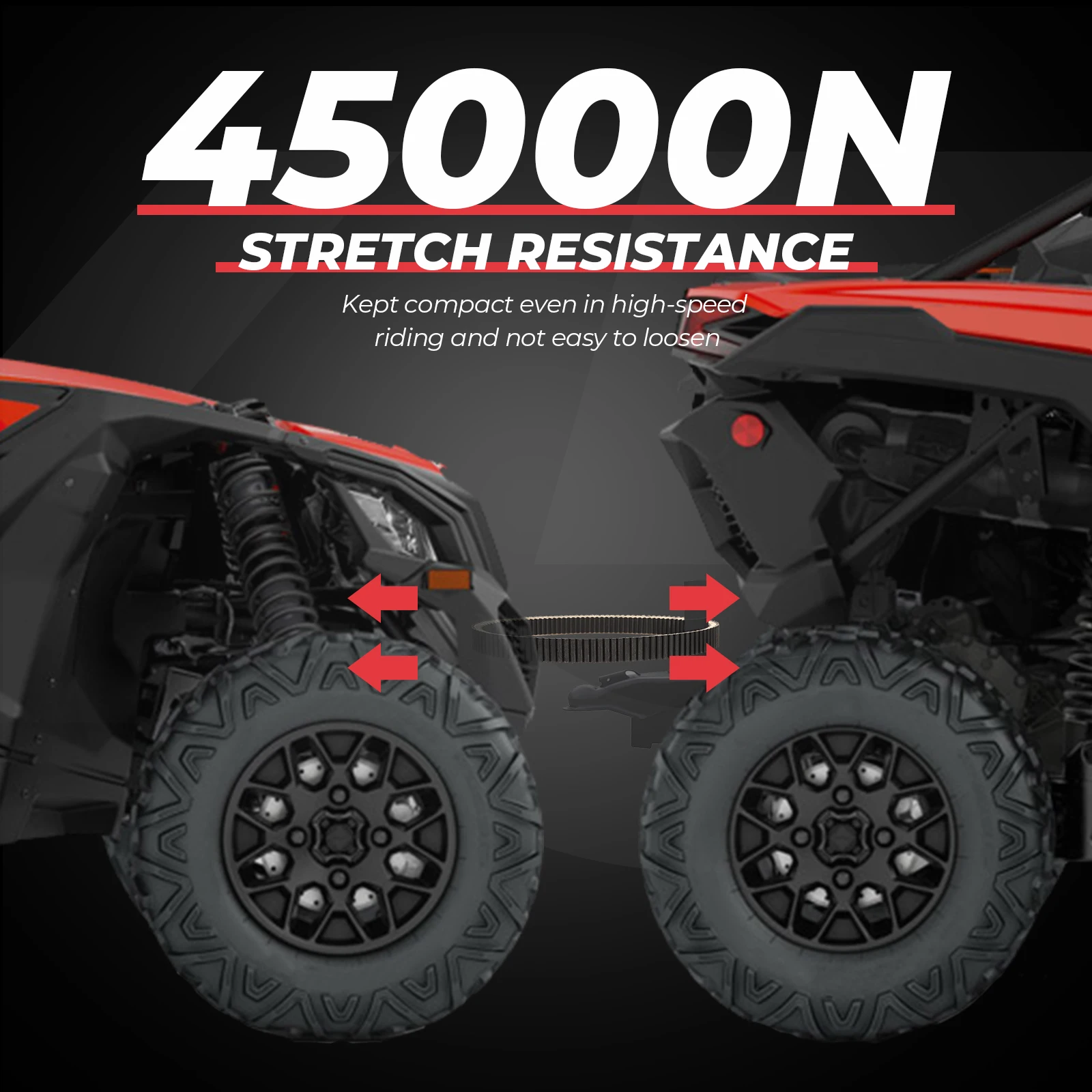 Сумка для хранения ремня привода UTV 422280651   Для Can-am Maverick X3 Max R RR 4x4 XMR XDS XRC XRS Defender HD8 HD10 1000R 4x4 2017-2025