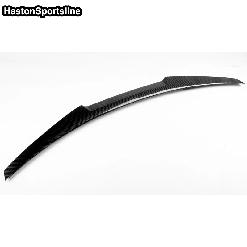 

M4 Style F10 M5 Real Carbon Fiber Rear Body Kit Trunk Lip Spoiler Wing for BMW 2011-2015 Car Accessories